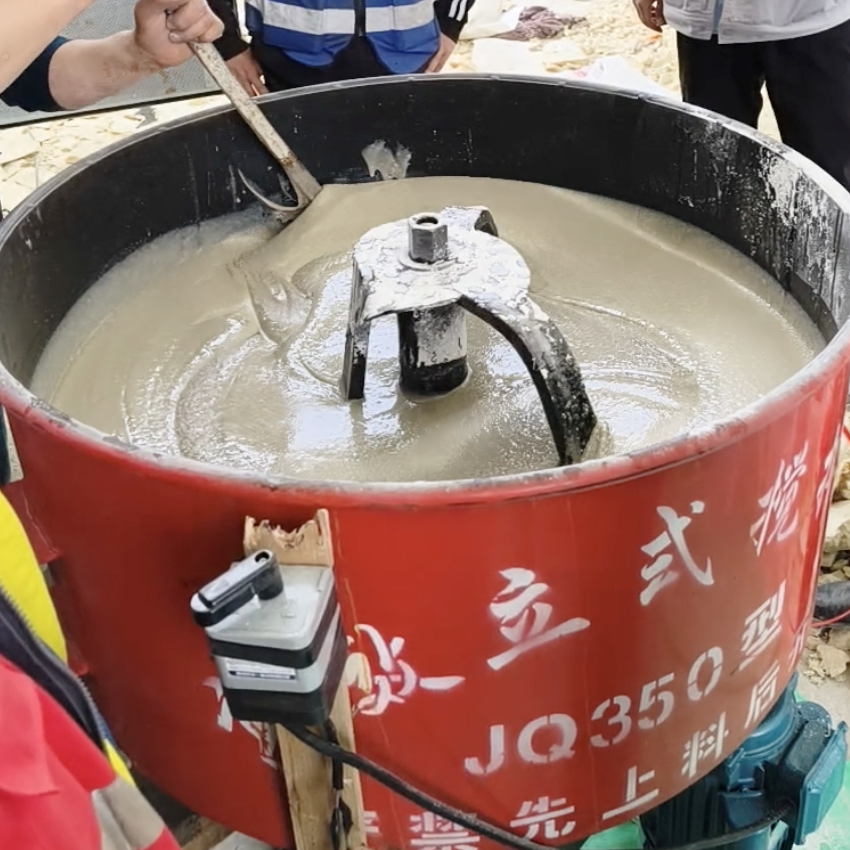 城子河汽轮机余热压缩机导热油设备底座耐高温环氧树脂灌浆料